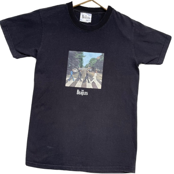 The Beatles Tops - The Beatles Black Short Sleeve T-Shirt Band Tee Women Size S